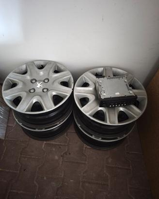 Cerchi Peugeot 207, stereo 