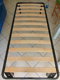 Porta materasso singolo con doghe in legno