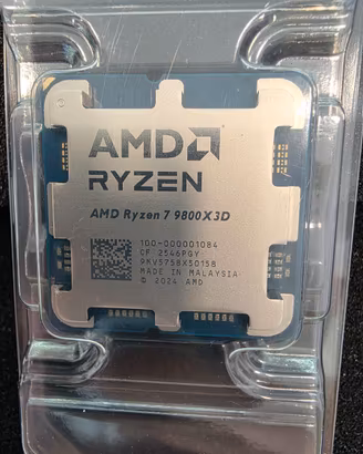 Processore AMD Ryzen 7 9800X3D – Nuovo