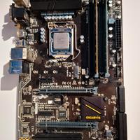 Scheda madre H170 + i5 6500 + 8gb Ram DDR3