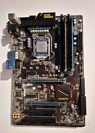 Scheda madre H170 + i5 6500 + 8gb Ram DDR3