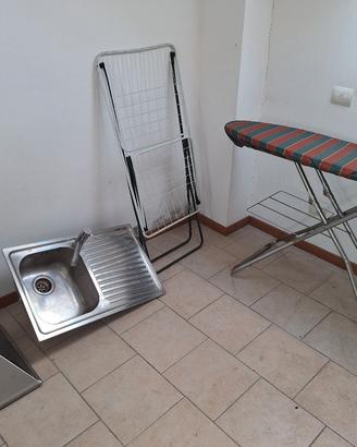 cappa faber + lavello cucina e miscelatore 