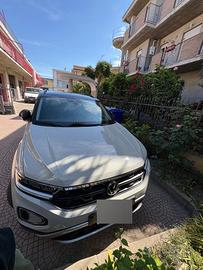 T-Roc  bi-color  bianco silver  tetto nero
