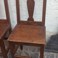 6 sedie antiquariato