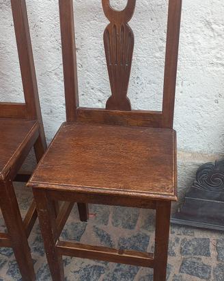 6 sedie antiquariato