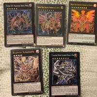  lotto 250 carte Yu gi oh 