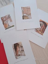 grafiche acquarelli di Carlo Caporali