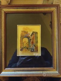 Dipinto su lamina oro