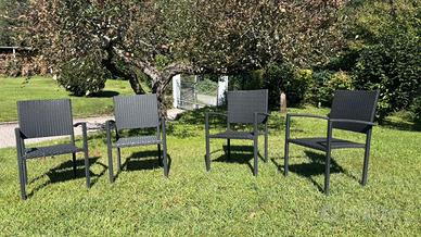 sedie da giardino 