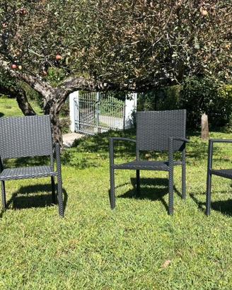 sedie da giardino 