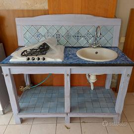 cucina in pietra lavica