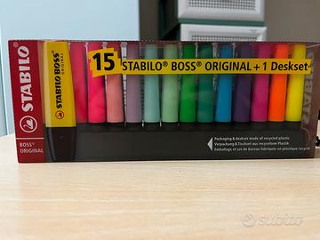 Evidenziatori stabilo nuovi