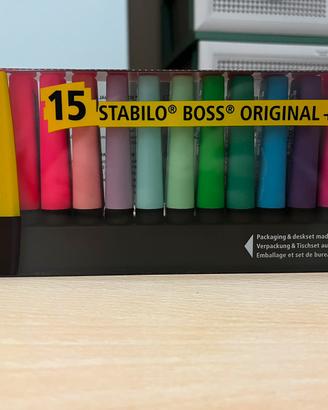 Evidenziatori stabilo nuovi