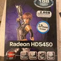 Scheda video/grafica Radeon HD5450 1gb DDR3