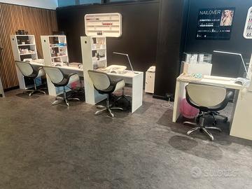 Poltrona per parrucchiere o centro estetico