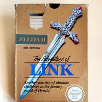Gioco Nintendo 8 bit-The Adventure of Link-ZeldaII