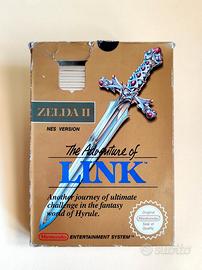 Gioco Nintendo 8 bit-The Adventure of Link-ZeldaII