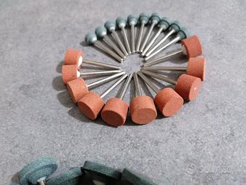 Mole abrasive per mini dremel o avvitatori simili