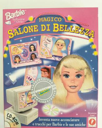 Barbie Magico salone di bellezza CDrom videogioco