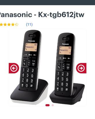 Telefoni cordless Panasonic duetto