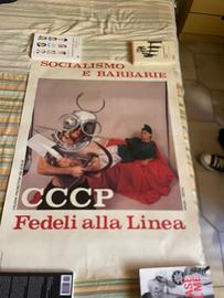 Cccp Fedeli alla Linea poster  Socialismo e Barbar