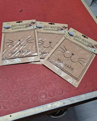 BIO-NAPS Tappetino x gatti e cani - pz 3