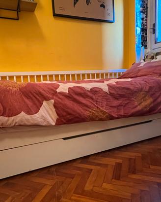 Letto divano trasformabile in matrimoniale