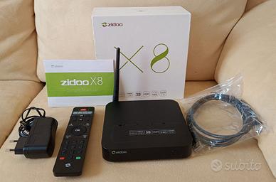 Zidoo X8 media player 4K HDR Audio HD HDMI input