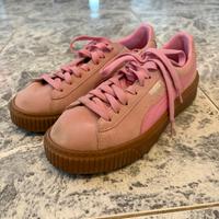 Puma Platform camoscio rosa