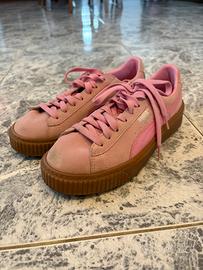 Puma Platform camoscio rosa