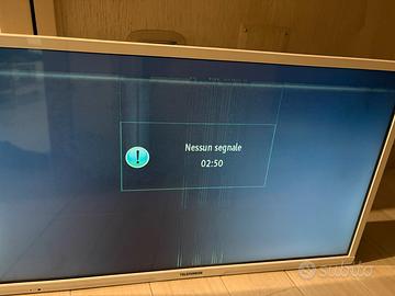 Tv 32 pollici bianca non funziona correttamente