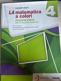 LIBRO DI MATEMATICA USATO 4 anno