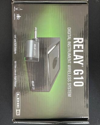 Line6 Relay G10 Guitar Wireless System