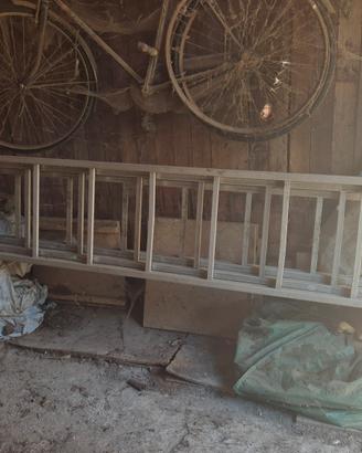 Scala a sfilo in  alluminio 3 pezzi, 8 m