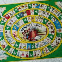 Tabellone Gioco dell'oca Marca Stella Anni '50
