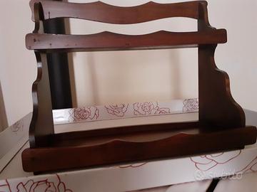 portaspezie in legno 