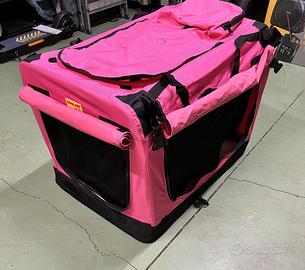 Trasportino Kennel morbido COOL PET PLUS 82x59x59