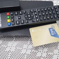 Decoder Humax Tivù sat HD + scheda 