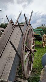 Traino Carro cavalli carrozza - Trainu e Sciarabba