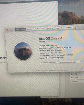 Mac fisso aggiornamento catalina