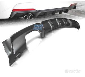 DIFFUSORE BMW F30 F31 LOOK M PERFORMANCE NERO OPAC