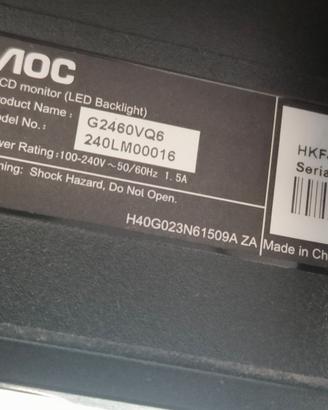 AOC  G2460V