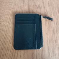 Portacarte Slim in Pelle Nera - Nuovo