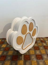 Urna Cineraria Animali Cani Gatti Impronta Zampa