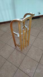 Slitta in Legno Vintage - Slittino da Neve 1960