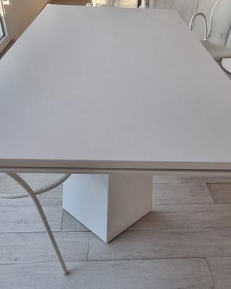 Tavolo Allungabile Bontempi "Fiandre" Bianco Opaco
