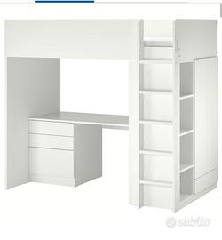 Letto a soppalco ikea