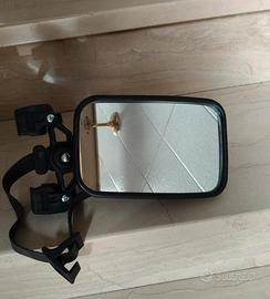 Coppia specchietti regolabili per caravan/rimorchi