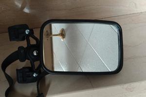 Coppia specchietti regolabili per caravan/rimorchi