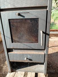 Stufa legna Vitoria tipo Deluxe